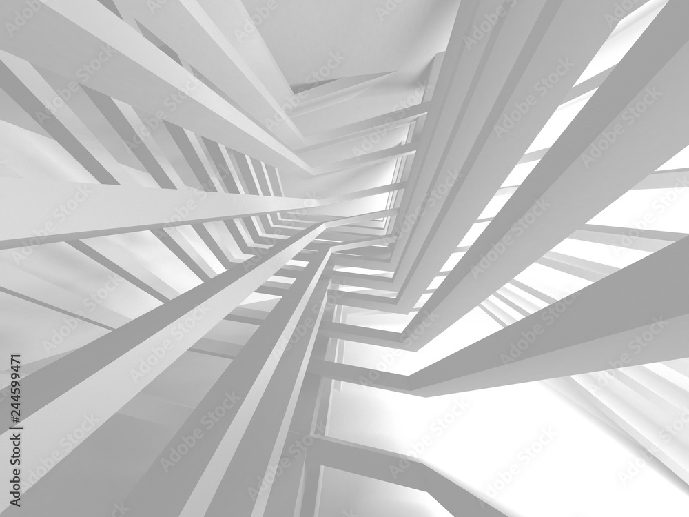 Naklejka premium Abstract Architecture Modern Design Background