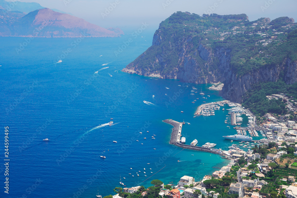 Fototapeta premium Capri island, Italy