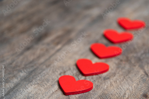 Valentines Day background w...