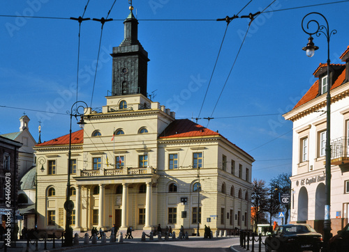 Poland: March, 2011: Town Hall in Lublin city