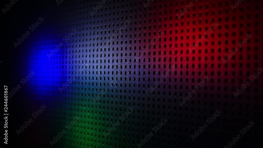 Movement of multicolored rays of light Movement of multicolored rays of light