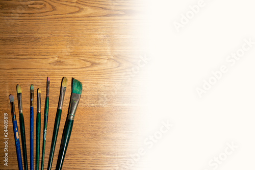 Art or Painting Class Announcement with Copy Space