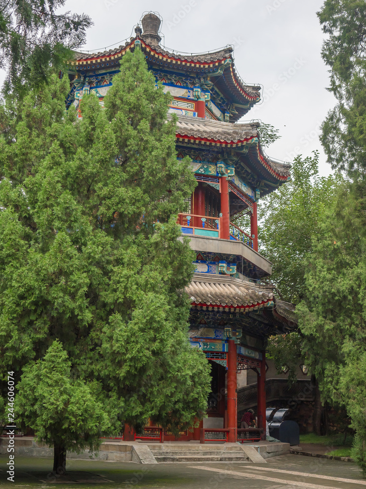 Beijing, China, August 2018, Summer Palace, details Beijing, China, August 2018, Summer Palace, details