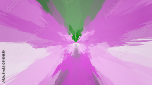 Abstract background with color blots, transitions and bends. © Veta