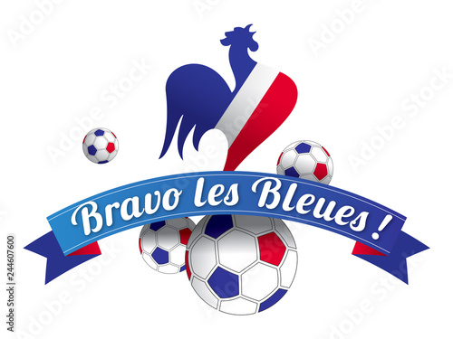 BRAVO LES BLEUES COQ FRANÇAIS