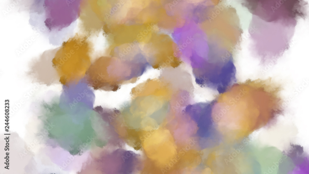 Background with paint. Divorces and drops. Periwinkles.