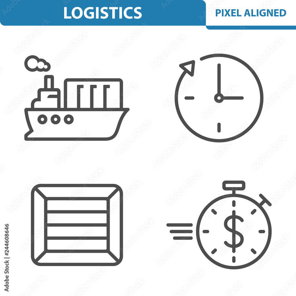 Logistics & Delivery Icons