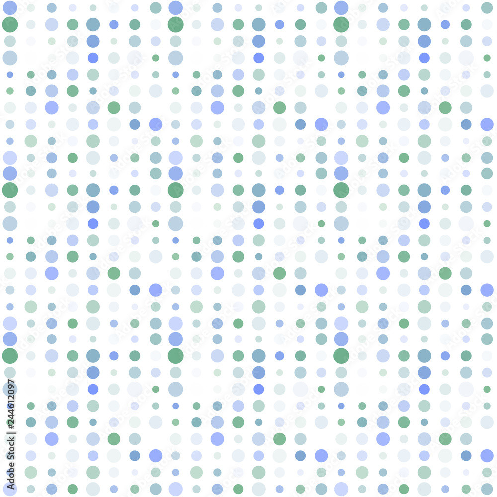 Seamless abstract pattern background with a variety of colored circles. Seamless abstract pattern background with a variety of colored circles.