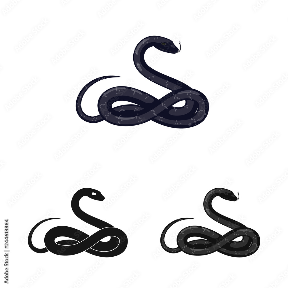 Isolated object of mammal and danger logo. Set of mammal and medicine stock symbol for web. Isolated object of mammal and danger logo. Set of mammal and medicine stock symbol for web.