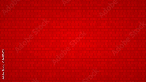 Abstract background of small squares in shades of red colors