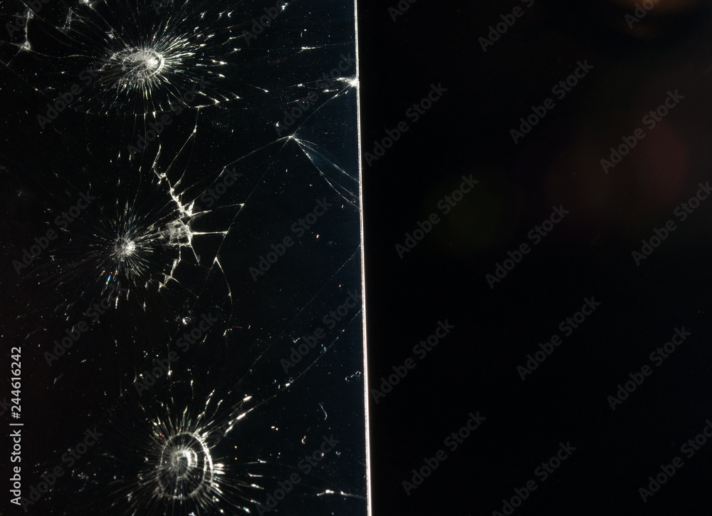 Obraz premium Mobile phone service change display old and new side by side
