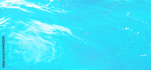 Background shot of aqua sea water surface