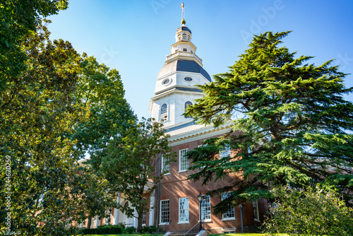 Maryland State Capital Building in Annapolis photo