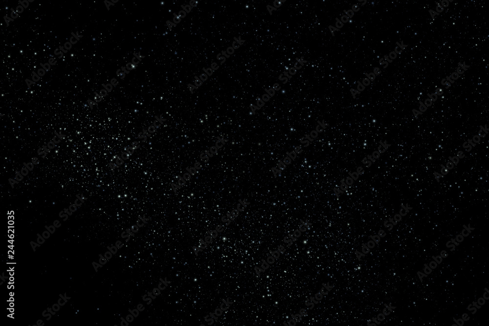 Stars and galaxy outer space sky night universe background 3d rendering