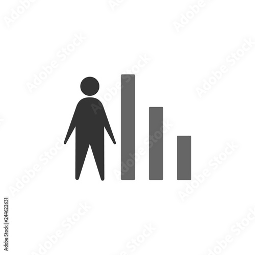 career, employee icon. Element of marketing icon for mobile concept and web apps. Detailed career, employee can be used for web and mobile