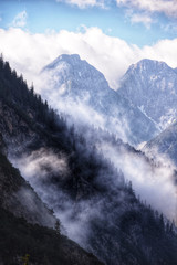 Tableau sur plexiglas  Mountains Landscape  © medwedja