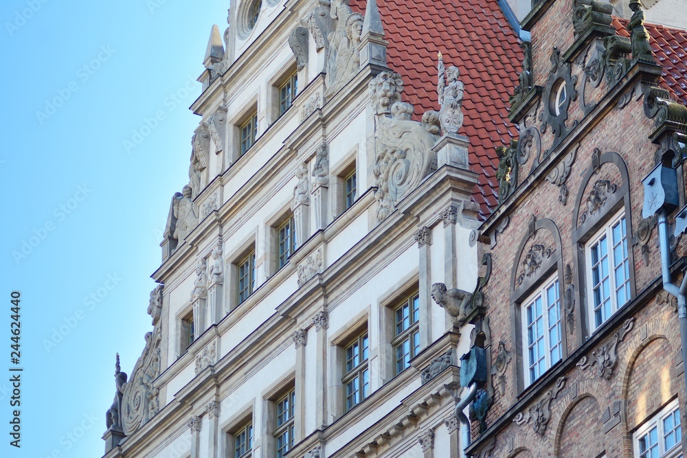 Fototapeta premium Old town street