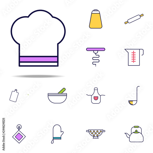 chef's hat icon. web icons universal set for web and mobile