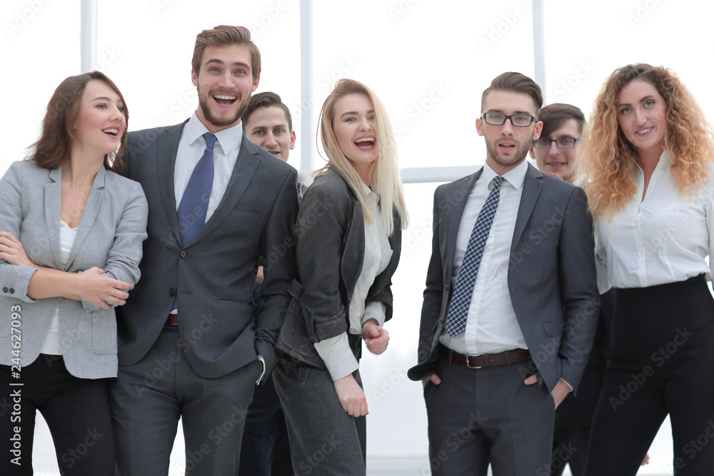 closeup.friendly business team. closeup.friendly business team.
