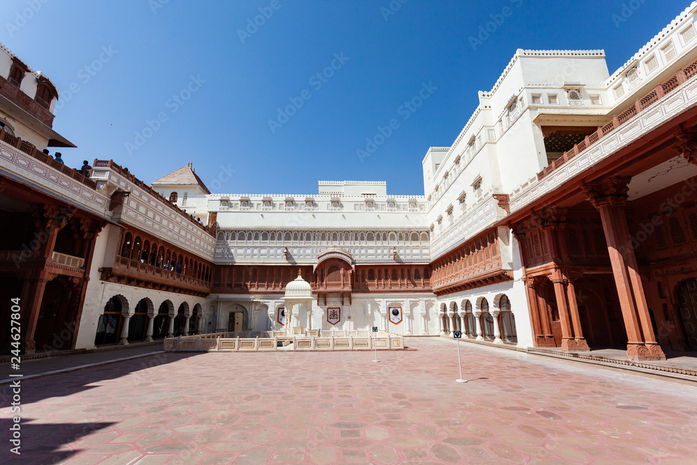 Fototapeta premium Junagarh fort exterior, India