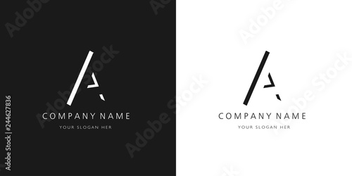 A logo letter design