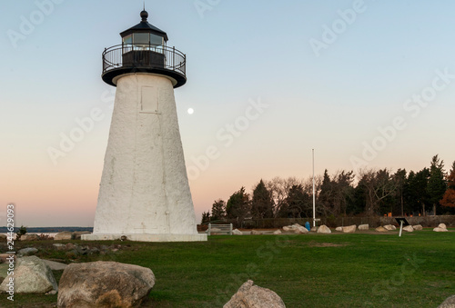 Ned's Point lighthouse at dawn photo