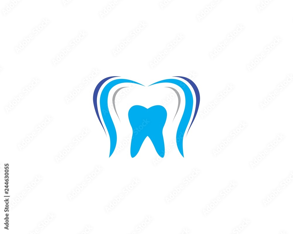 Dental logo Template vector illustration icon Dental logo Template vector illustration icon