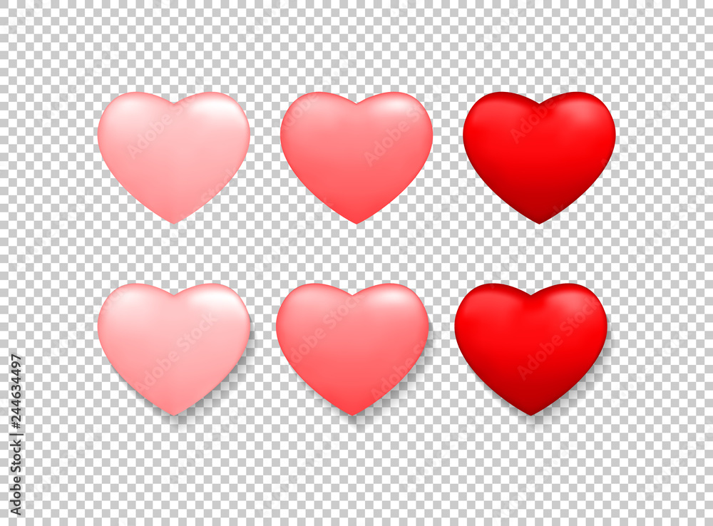 Love. Heart. Vector pattern for Valentines day. Heart background