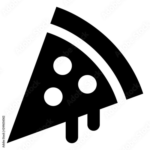 Pizza Slice Vector Icon.eps