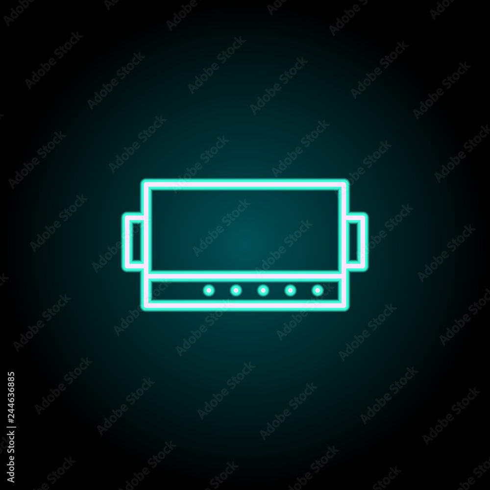laboratory screen icon. Elements of Science in neon style icons. Simple icon for websites, web design, mobile app, info graphics laboratory screen icon. Elements of Science in neon style icons. Simple icon for websites, web design, mobile app, info graphics