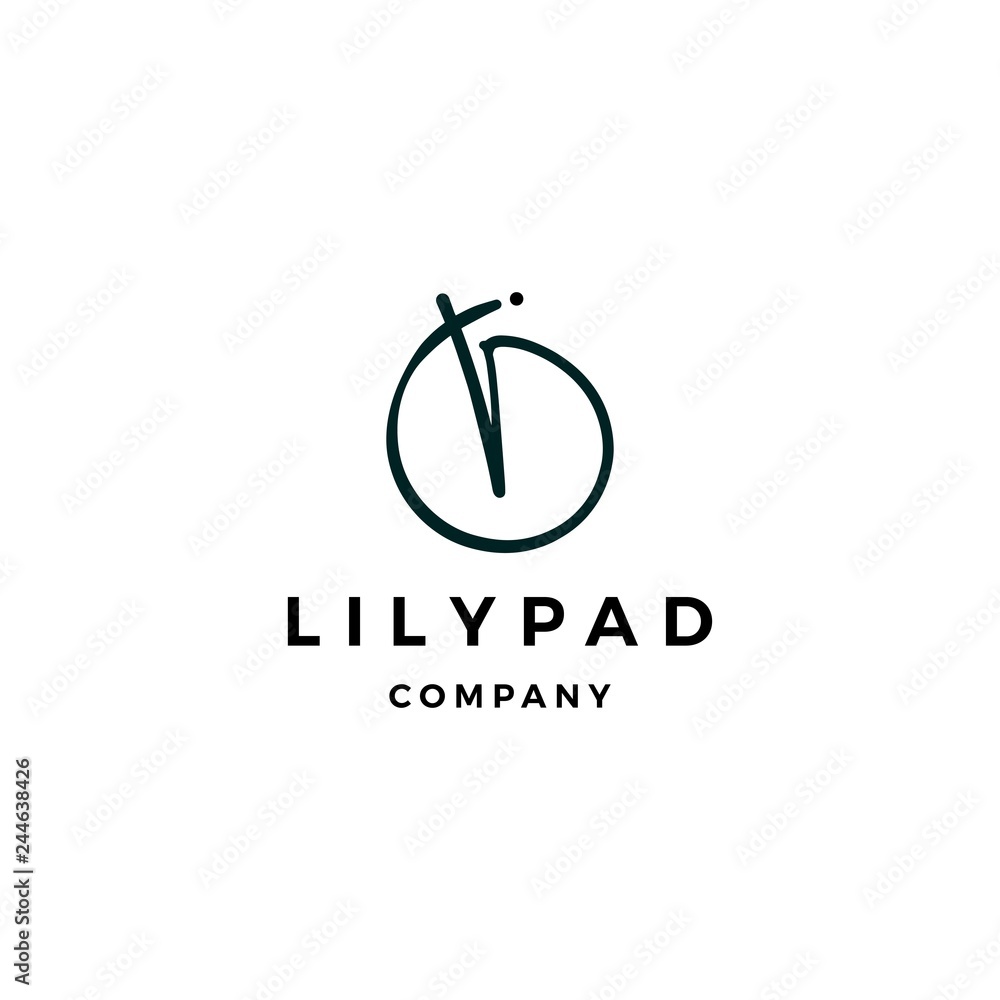 lily pad logo vector icon illustration lily pad logo vector icon illustration
