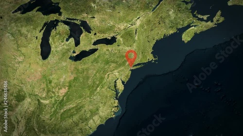 4K City Zoom: New York – USA