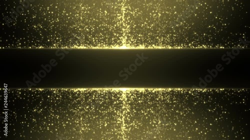 golden glitter frame