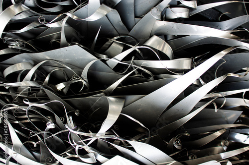 Bilde på lerret Stainless steel scrap