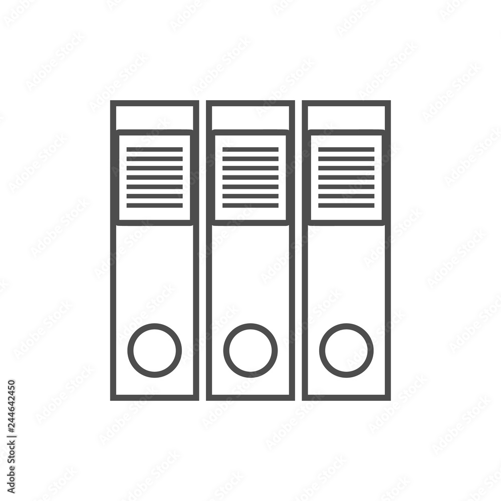 document folders icon. Element of cyber security for mobile concept and web apps icon. Thin line icon for website design and development, app development document folders icon. Element of cyber security for mobile concept and web apps icon. Thin line icon for website design and development, app development