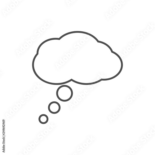 colloquial icon. Element of cyber security for mobile concept and web apps icon. Thin line icon for website design and development, app development