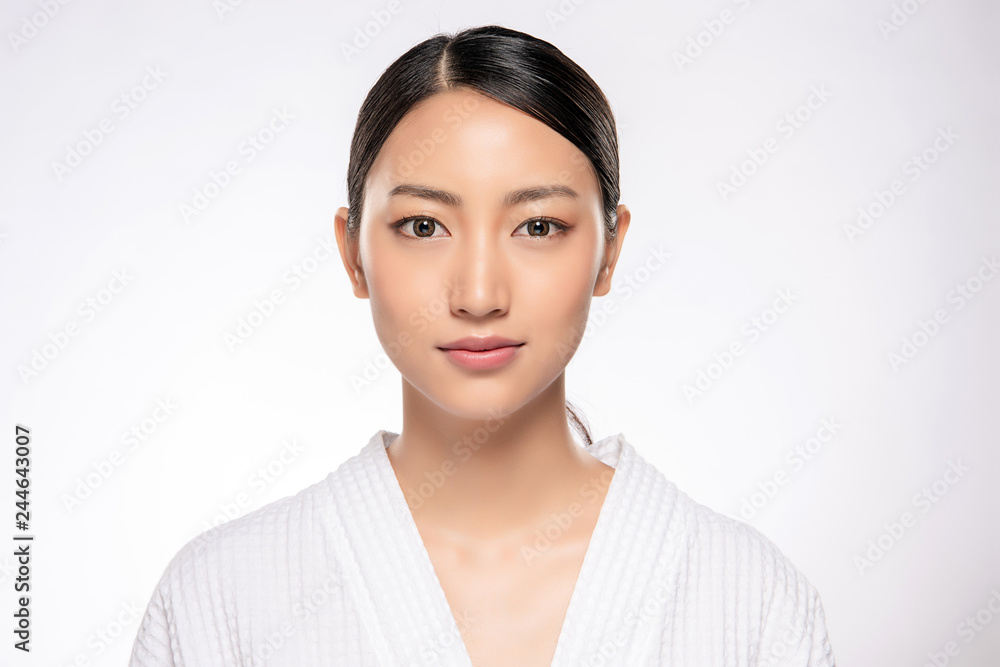 Beautiful Young asian Woman with Clean Fresh Skin Beautiful Young asian Woman with Clean Fresh Skin