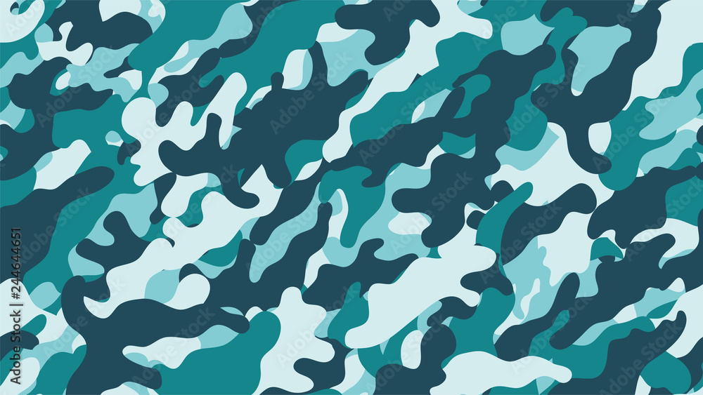 Camouflage background. Seamless pattern.Vector. 迷彩パターン Camouflage background. Seamless pattern.Vector. 迷彩パターン