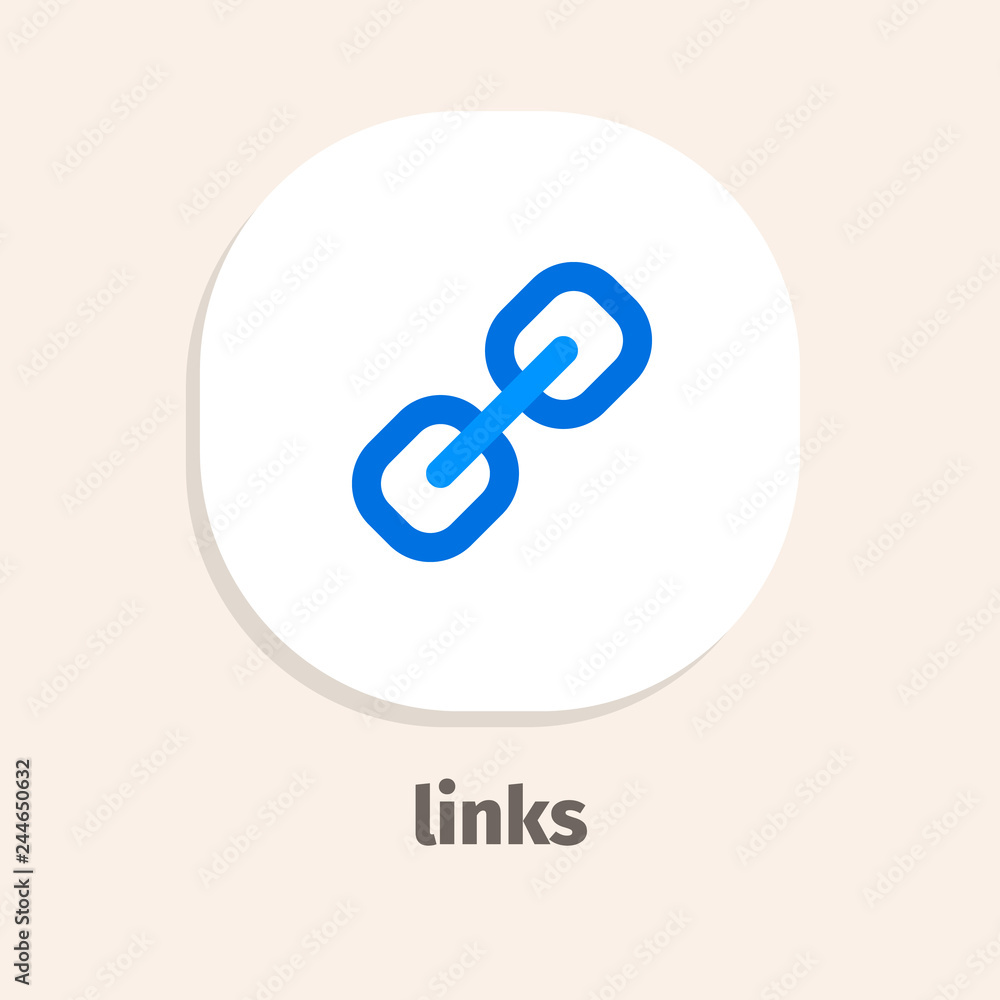 Vector icons for web and mobile applications