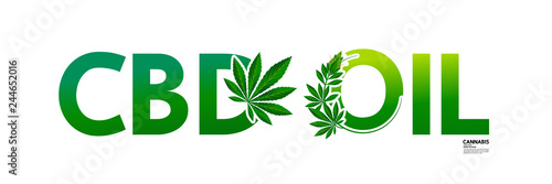 Cannabis for medical vector.