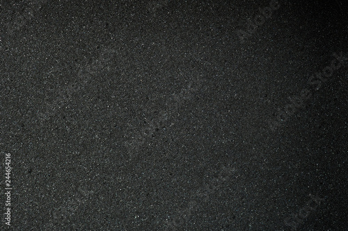 Clean black soft foam surface