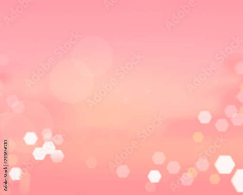 Fototapeta Naklejka Na Ścianę i Meble -  pink pastels abstract background, copy space.- Illustration