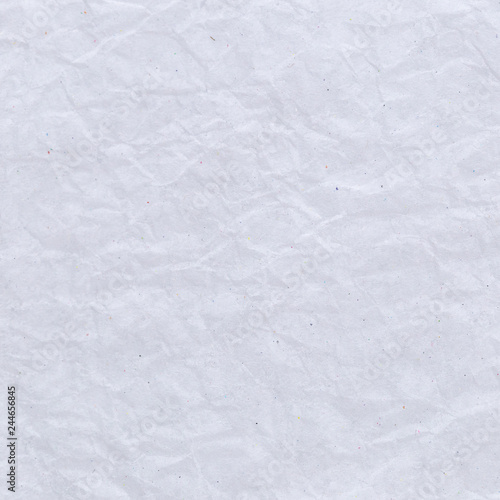 Crumpled white recycled paper background for business communication and education concept design.