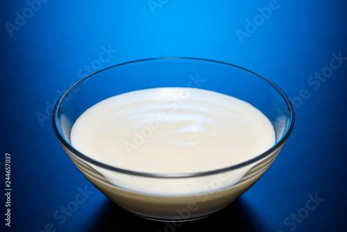 ヨーグルトのアップ