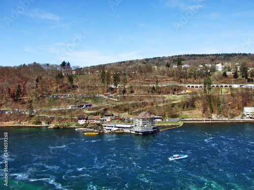 The Worth Castle or Schlossli Worth or Schlosschen Worth, Neuhausen am Rheinfall - Canton of Schaffhausen, Switzerland photo