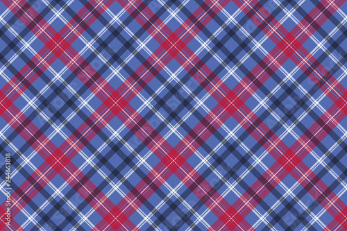 Tartan seamless pattern check fabric texture