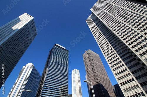 Scenery of skyscrapers in Tokyo Shinjuku