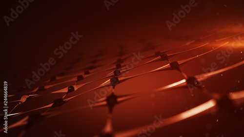 Red transparently molecular...