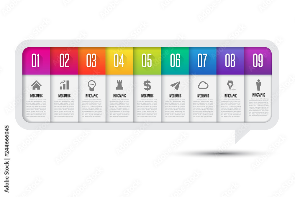 Infographics design template Infographics design template