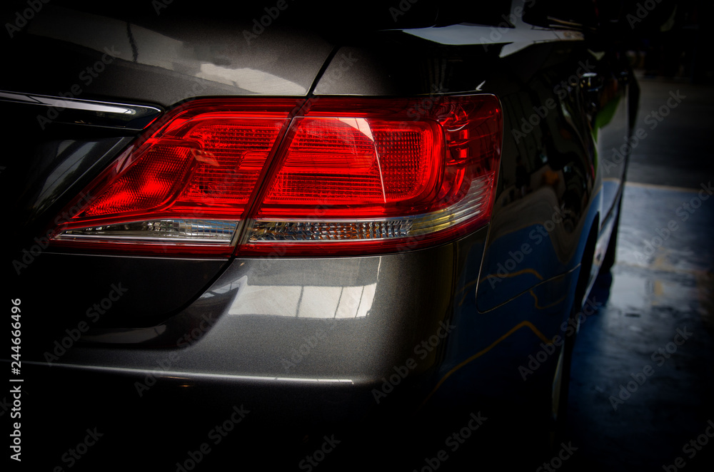 Car tail light - obrazy, fototapety, plakaty 